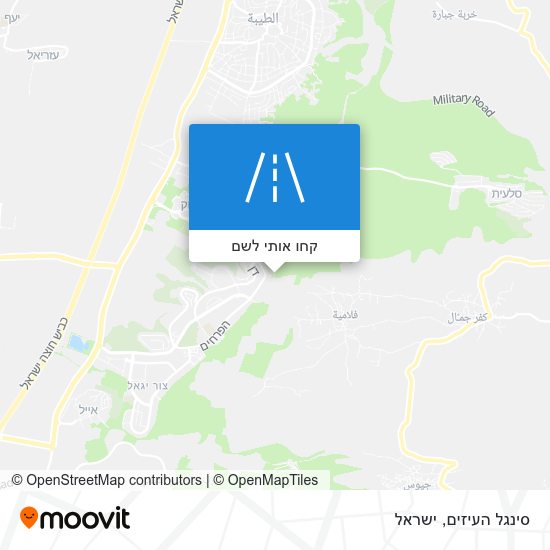 מפת סינגל העיזים