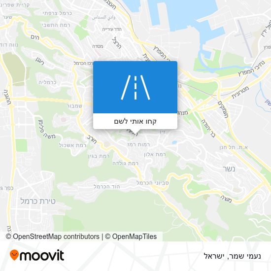 מפת נעמי שמר