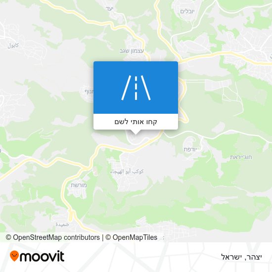 מפת יצהר