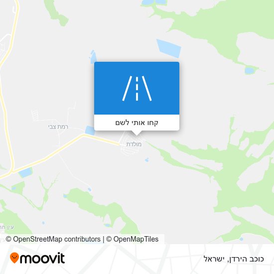 מפת כוכב הירדן