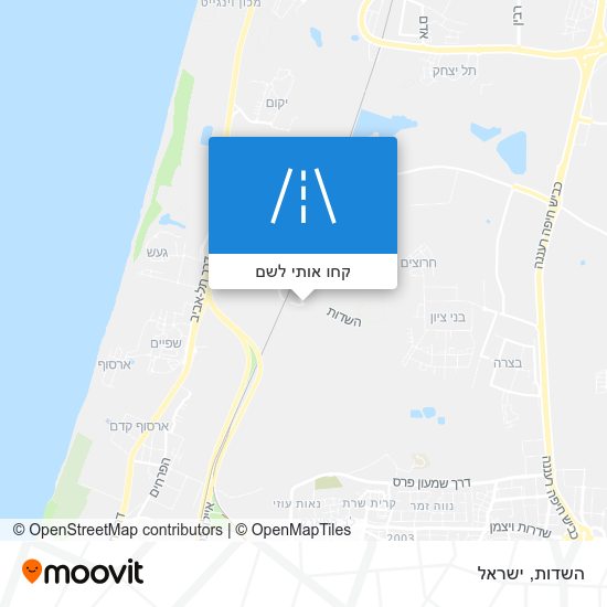 מפת השדות