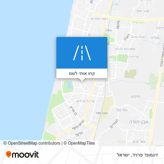 מפת זיגמונד פרויד
