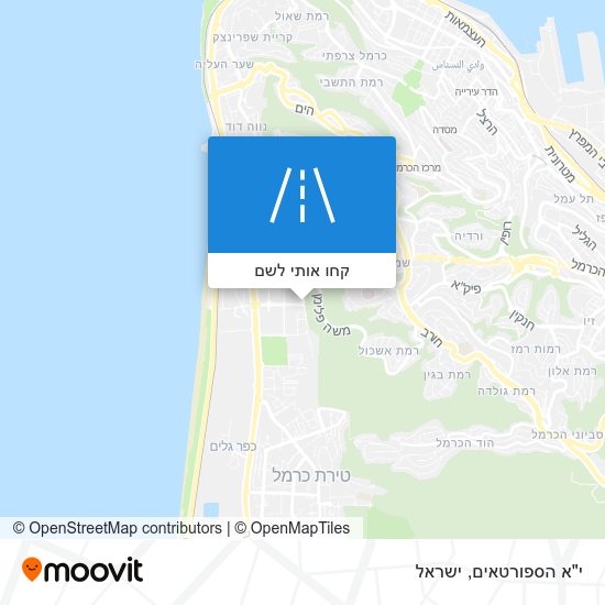 מפת י"א הספורטאים