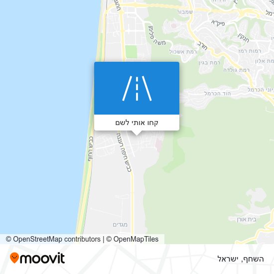 מפת השחף