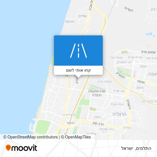מפת התלמים