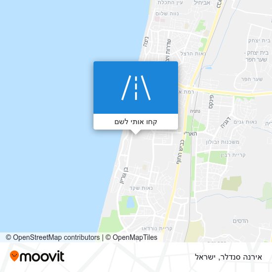 מפת אירנה סנדלר