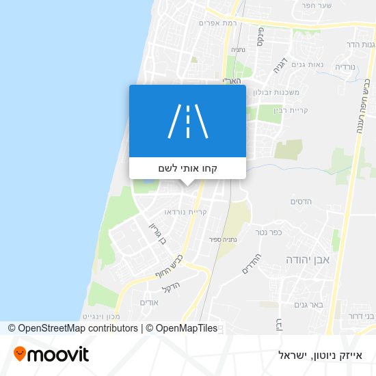 מפת אייזק ניוטון