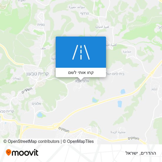 מפת ההדרים