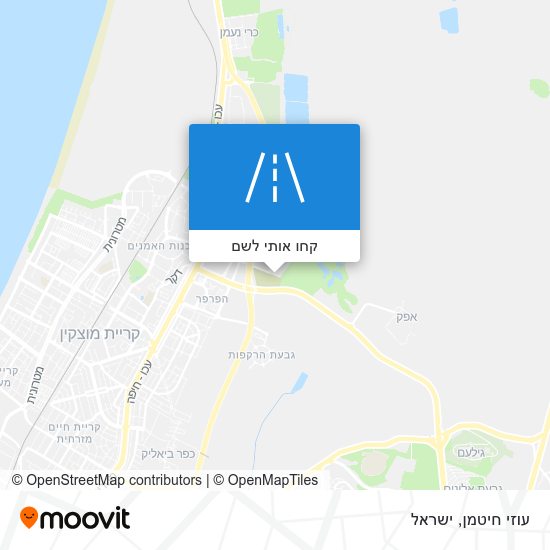 מפת עוזי חיטמן
