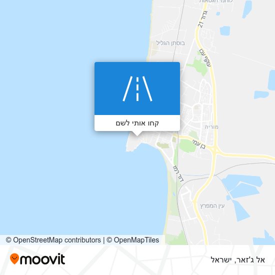 מפת אל ג'זאר