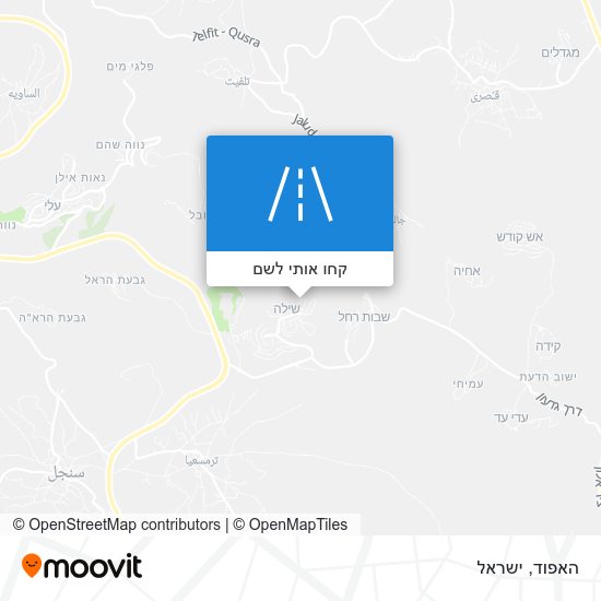 מפת האפוד
