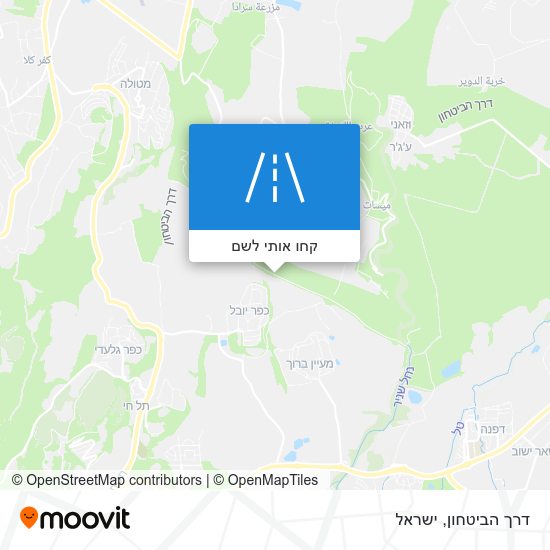 מפת דרך הביטחון