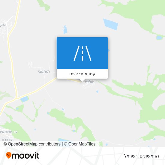 מפת הראשונים