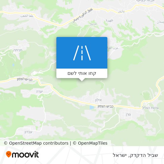 מפת שביל הדקדק