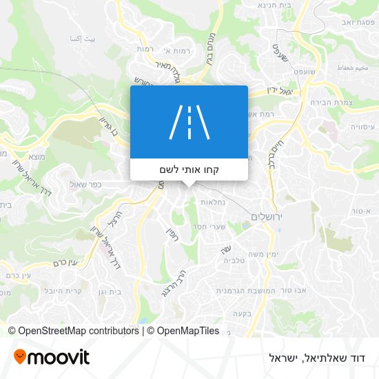 מפת דוד שאלתיאל