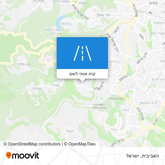 מפת האביבית