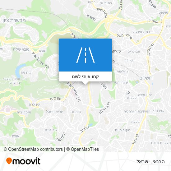 מפת הבנאי
