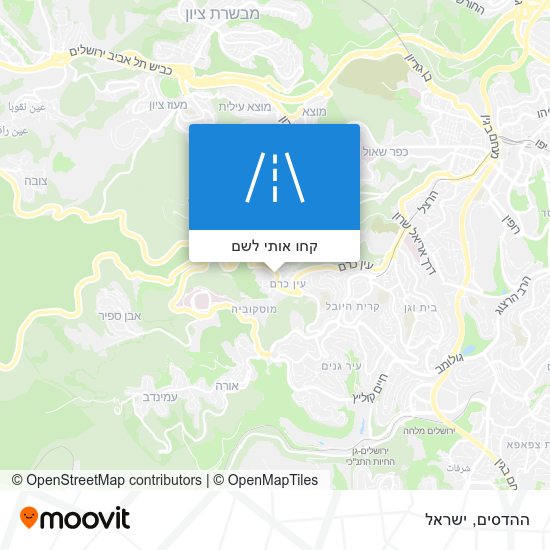 מפת ההדסים