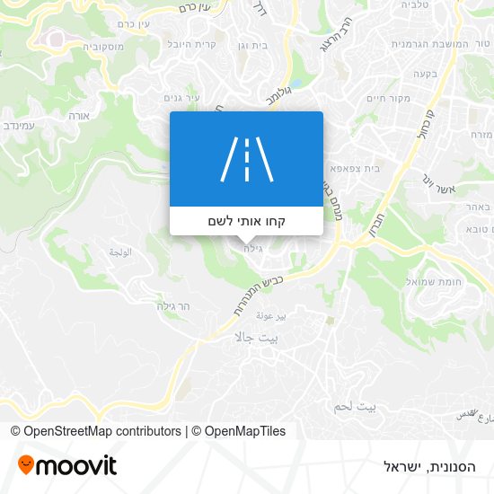 מפת הסנונית