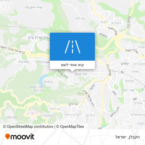 מפת הקבלן
