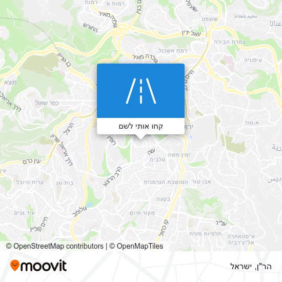 מפת הר"ן