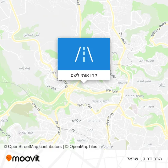 מפת הרב דרוק