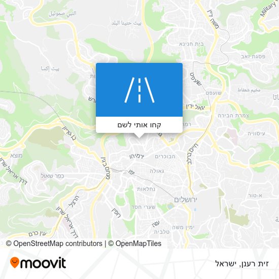 מפת זית רענן