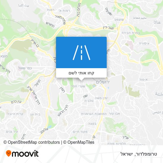 מפת טרומפלדור