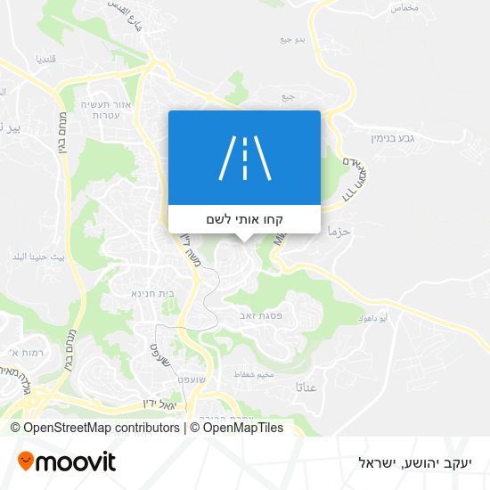מפת יעקב יהושע