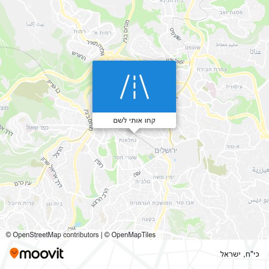 מפת כי"ח