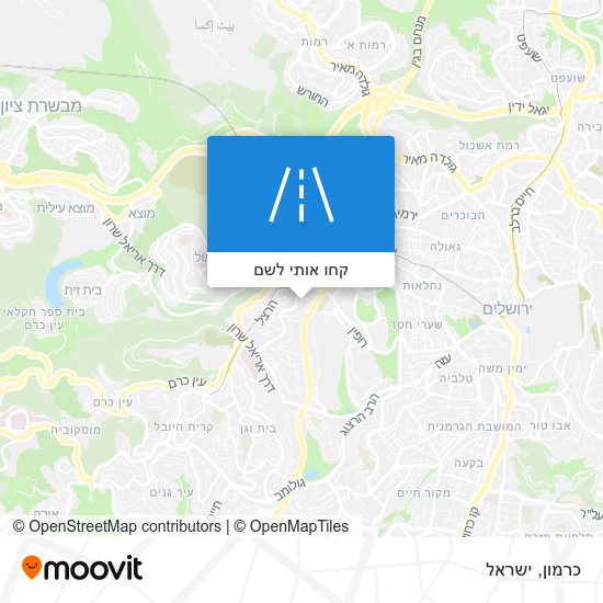 מפת כרמון