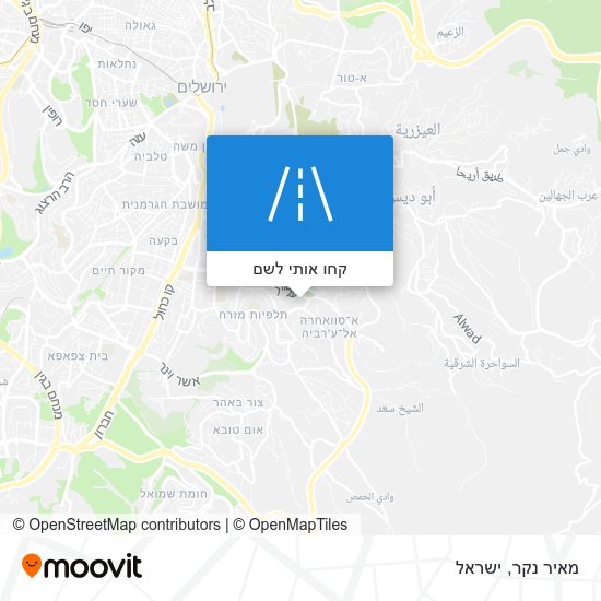 מפת מאיר נקר