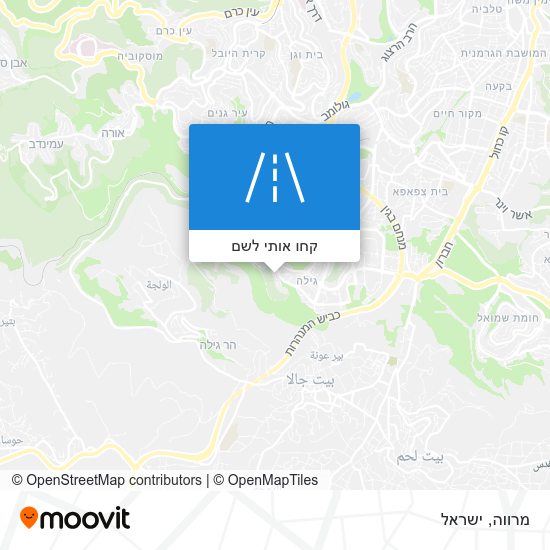 מפת מרווה