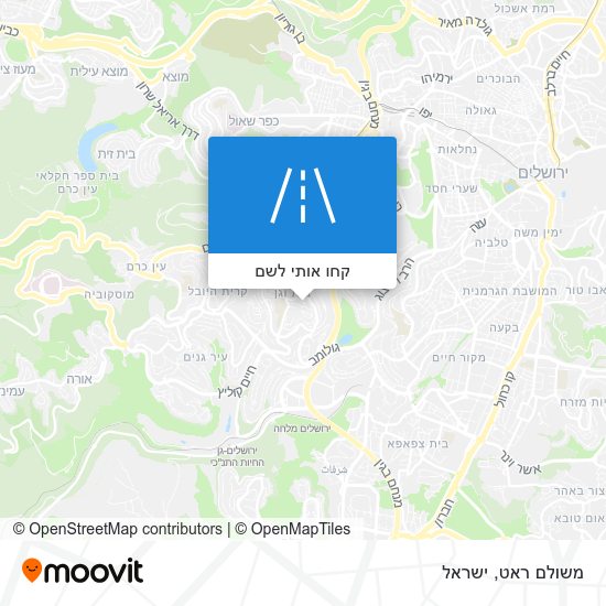 מפת משולם ראט