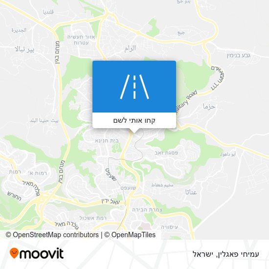 מפת עמיחי פאגלין