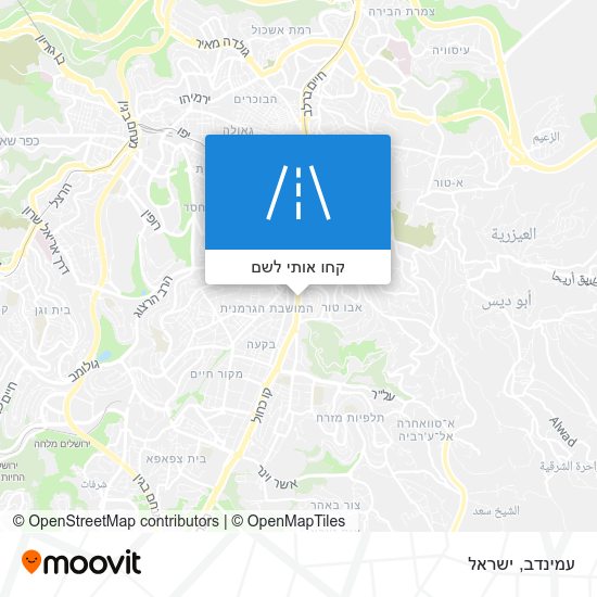 מפת עמינדב