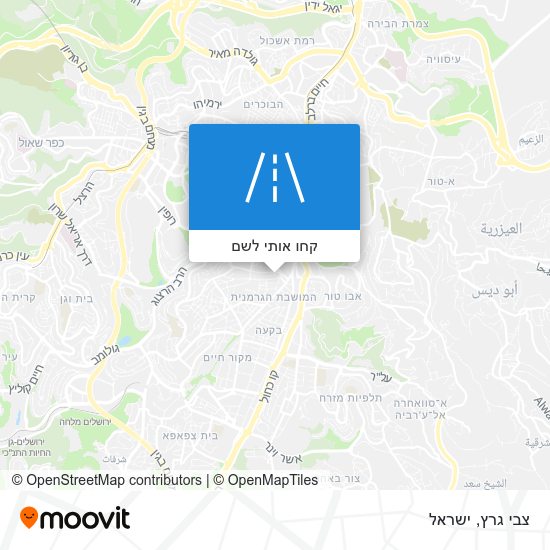 מפת צבי גרץ