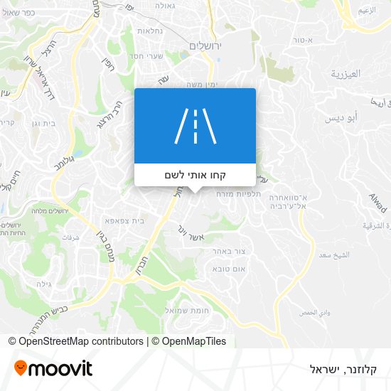 מפת קלוזנר