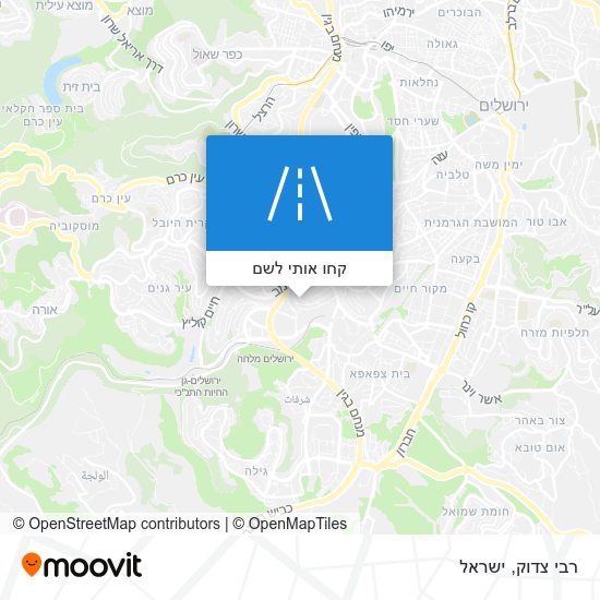 מפת רבי צדוק