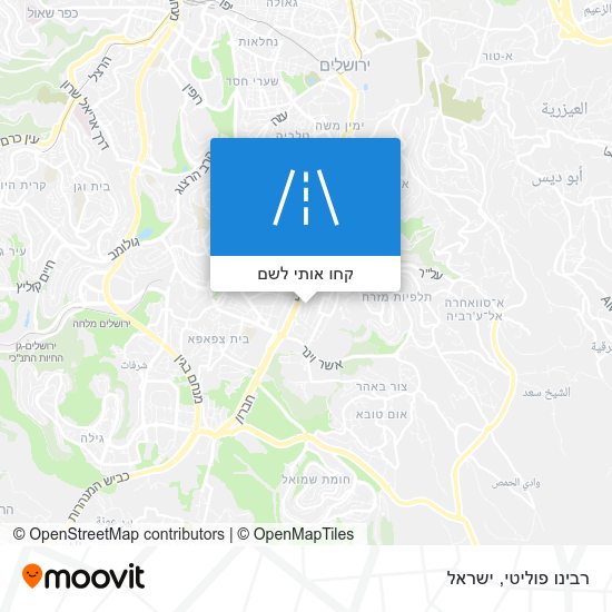 מפת רבינו פוליטי