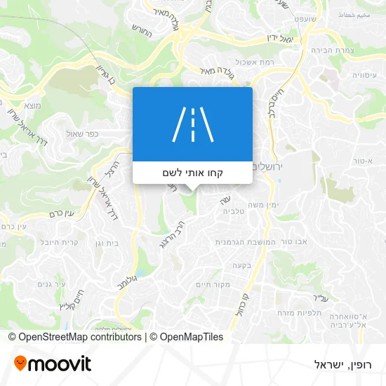 מפת רופין