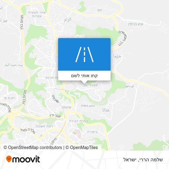 מפת שלמה הררי