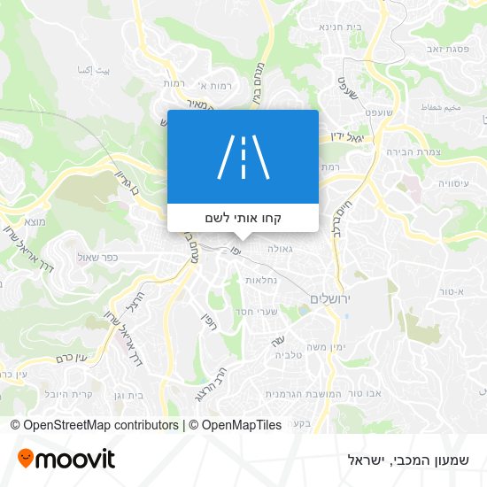 מפת שמעון המכבי