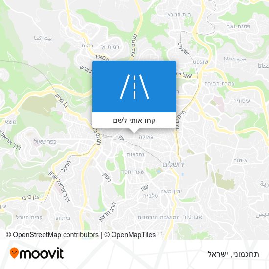 מפת תחכמוני