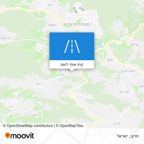 מפת חרוב