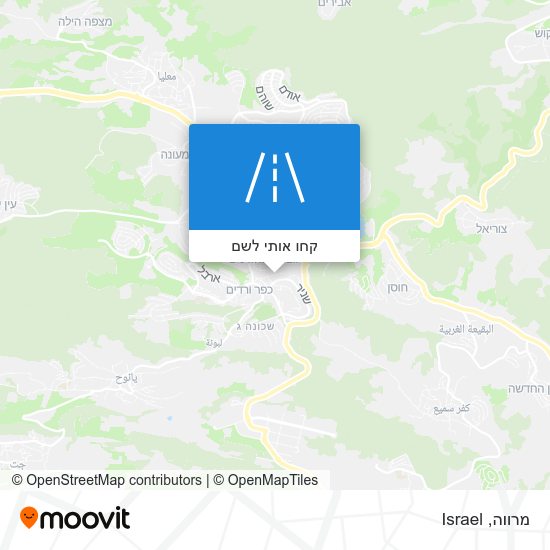 מפת מרווה