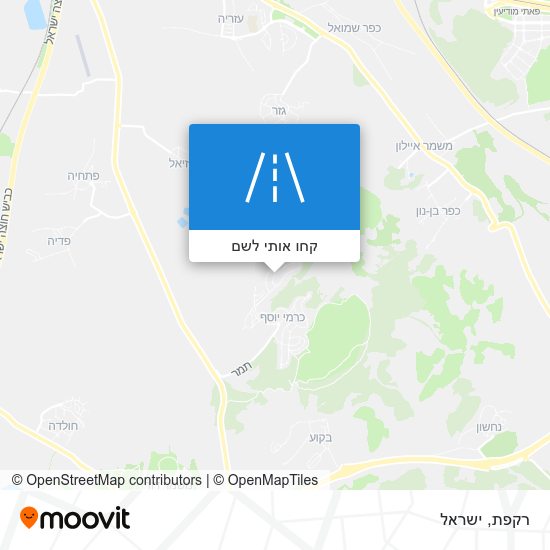 מפת רקפת