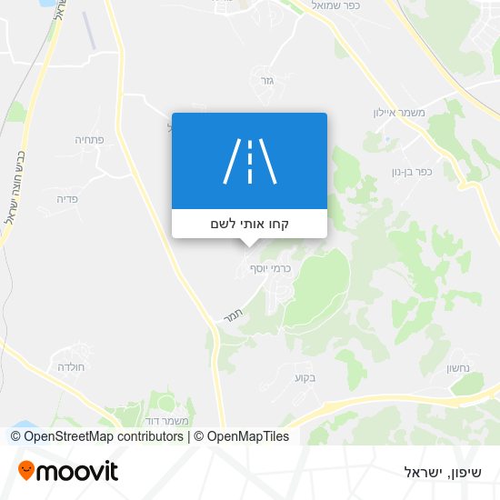 מפת שיפון