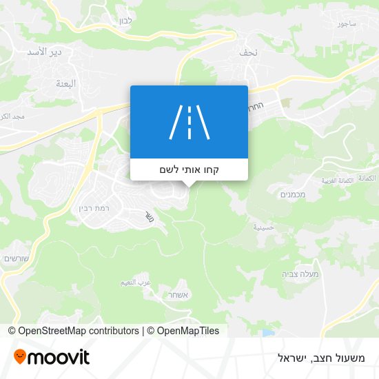 מפת משעול חצב