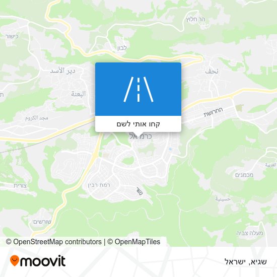 מפת שגיא